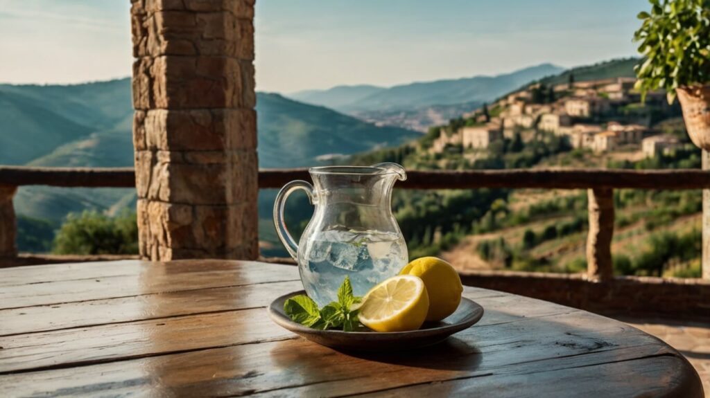 Вода в средиземноморской диете