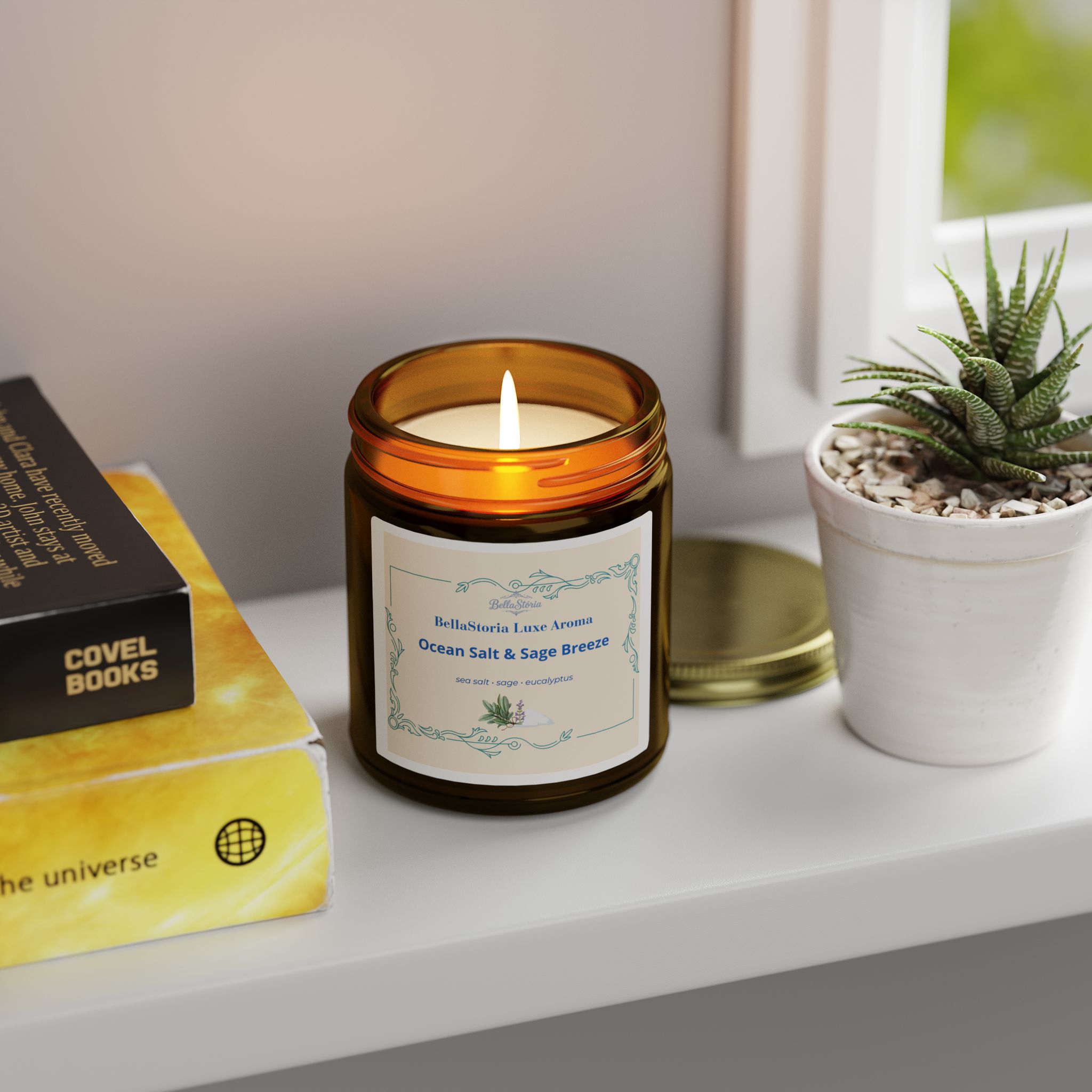 BellaStoria | Ocean Salt & (Coconut Apricot Wax, 4oz/9oz) - Image 18