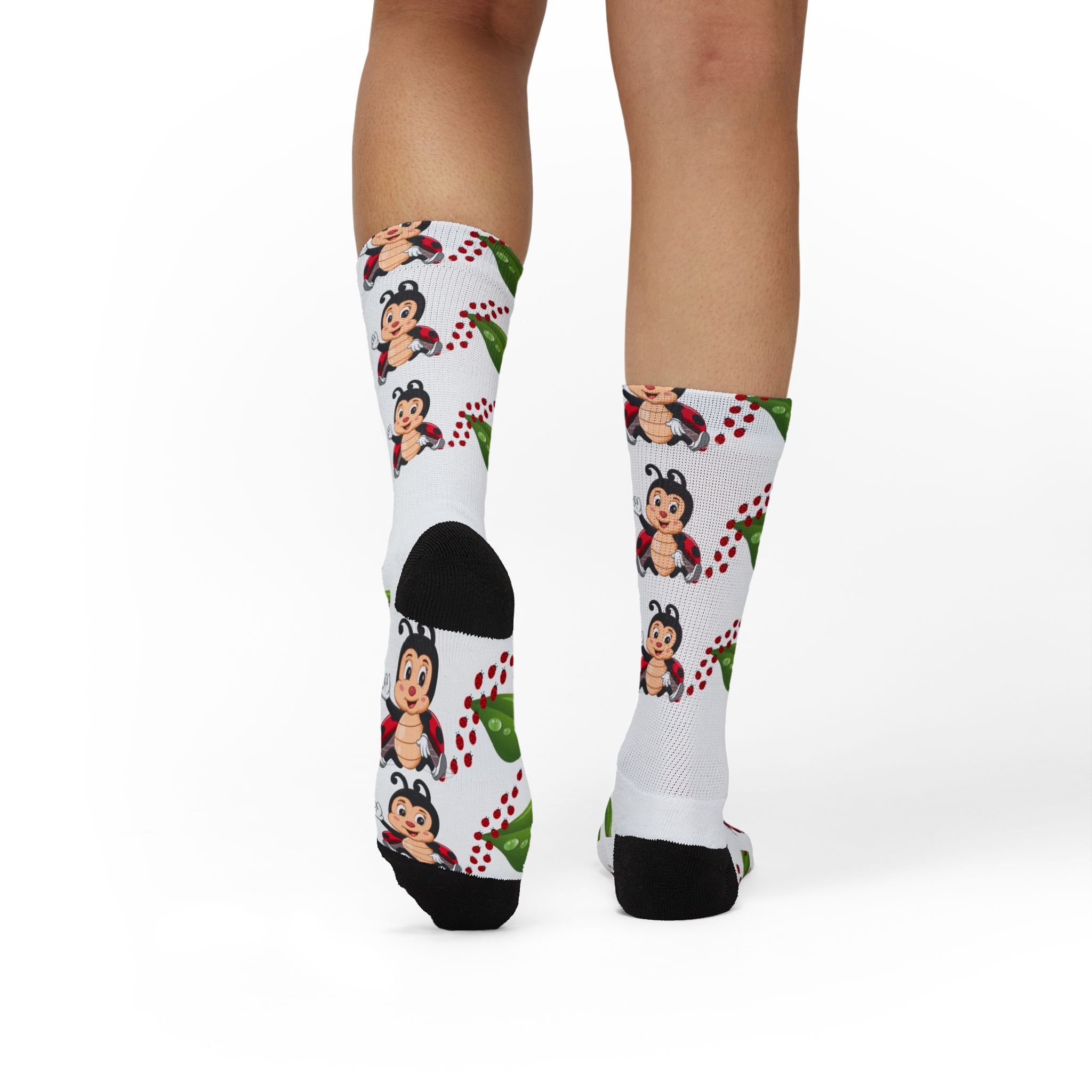 BellaStoria Ladybug Socks – Holiday Sublimation Cozy Socks - Image 30