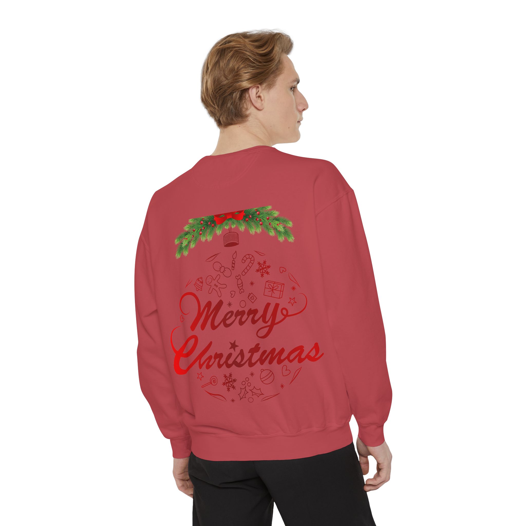 BellaStoria | Merry Christmas Sweatshirt — Vintage Red Truck - Image 29