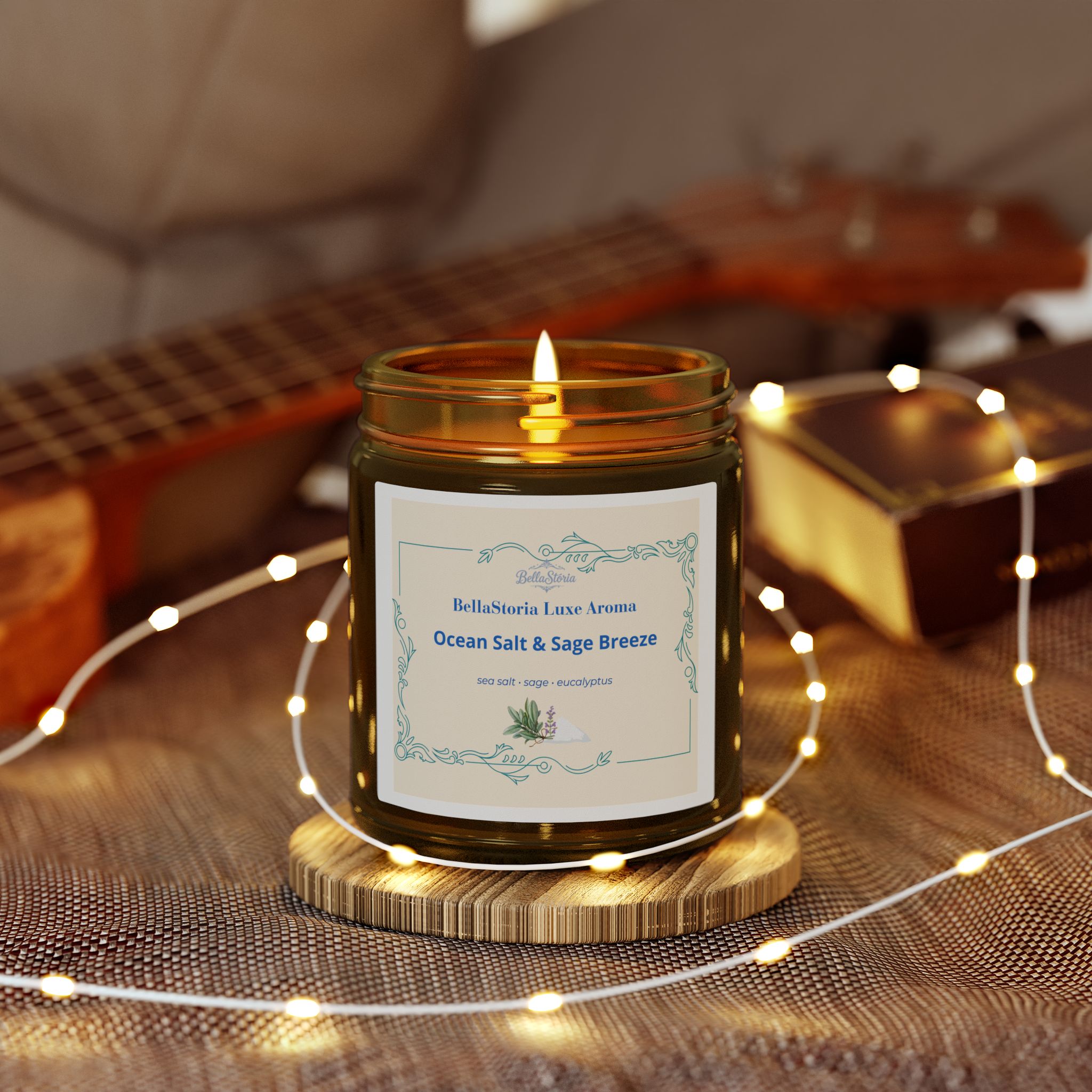 BellaStoria | Ocean Salt & (Coconut Apricot Wax, 4oz/9oz) - Image 20