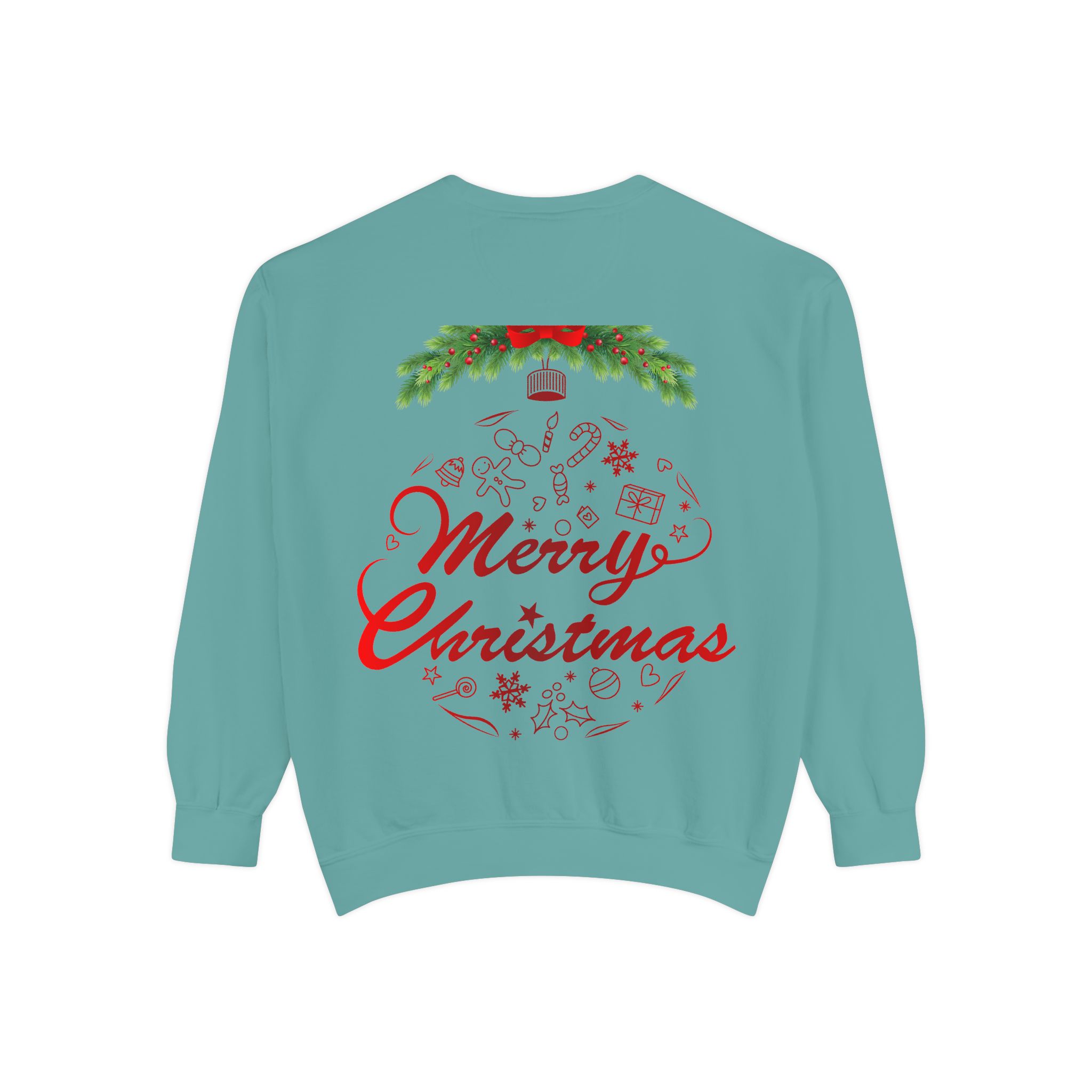 BellaStoria | Merry Christmas Sweatshirt — Vintage Red Truck - Image 16