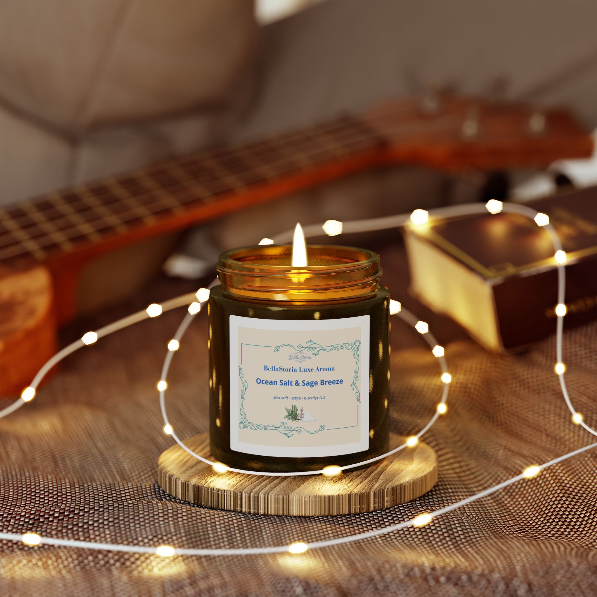 BellaStoria | Ocean Salt & (Coconut Apricot Wax, 4oz/9oz) - Image 15